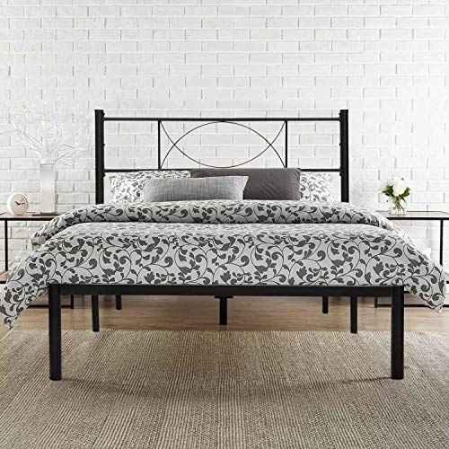 Haageep King Bed Frame With Headboard, King Bed Frame With Headboard And Storage