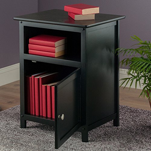 Winsome Wood Henry Accent Table, Black