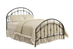 Coaster Home Furnishings Maywood Metal Curved Queen Bed Dark Bronze