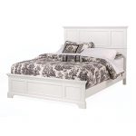 Naples White King Bed by Home Styles