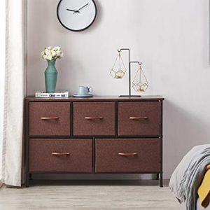 ALLZONE 5 Dressers for Bedroom, Extra Wide Storage Tower Unit for Closets