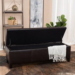 Christopher Knight Home Living Deal Furniture | Skyler Faux Leather Storage