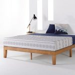 Best Price Mattress Full Bed Frame, 12" Soild Wood Platform Bed Frame w/Classic Wooden Slat (No Box Spring Needed), Pine, Full Size