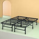 Sleep Master Platform Metal Bed Frame/Mattress Foundation, Queen