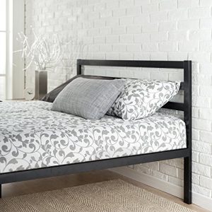 Zinus Mia Modern Studio 14 Inch Platform 1500H Metal Bed Frame Queen A ...