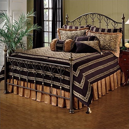 Hillsdale Furniture Huntley Bed Set with with Rails, Queen