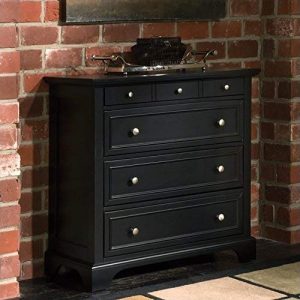 Bedford Black Four Drawer Chest by Home Styles