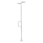 Able Life Universal Floor to Ceiling Grab Bar, Elderly Tension Mounted Floor to Ceiling Transfer Pole, Bathroom Safety Assist Grab Bar and Stability Rail with Support Handle