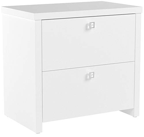 Bush Business Furniture Office by kathy ireland Echo Lateral File Cabinet Bush Business Furniture Office by kathy ireland Echo Lateral File Cabinet, Pure White.