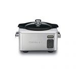 Cuisinart 4 QT Programmable Stainless Steel Kitchen Slow Cooker, Stainless Silver (Certified Refurbished)
