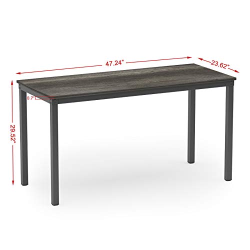 Teraves Computer Desk/Dining Table Office Desk Sturdy Writing Workstation Package deal Dimensions: 39.four x 23.6 x 29.5 inches