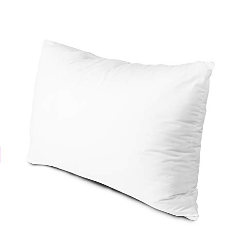 EDOW Luxury Soft Pillows for Sleeping, Fluffy Down Alternative Polyester Fiber Filled Pillow, Home&Hotel-Collection, Machine Washable, Neck Pain&Headache Relief - Queen