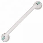 PCP Suction Grip Bathtub and Shower Safety Handle, White, 24 Inch