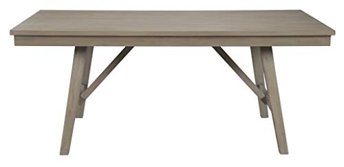 Signature Design By Ashley - Aldwin Rectangular Dining Room Table - Casual Style - Gray