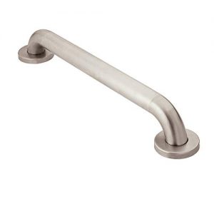 Moen R8736P Home Care Bathroom Safety 36-Inch Grab Bar with Concealed Screws, Peened