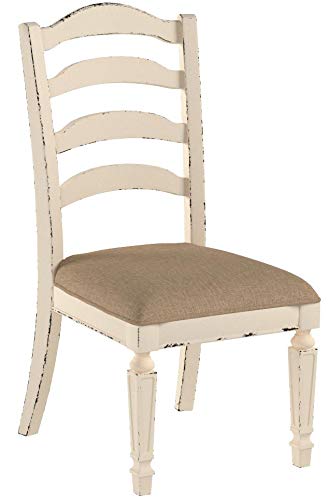 Signature Design by Ashley Realyn Dining Room Chair, Ladder Back Package deal Dimensions: 24.eight x 20.zero x 42.zero inches