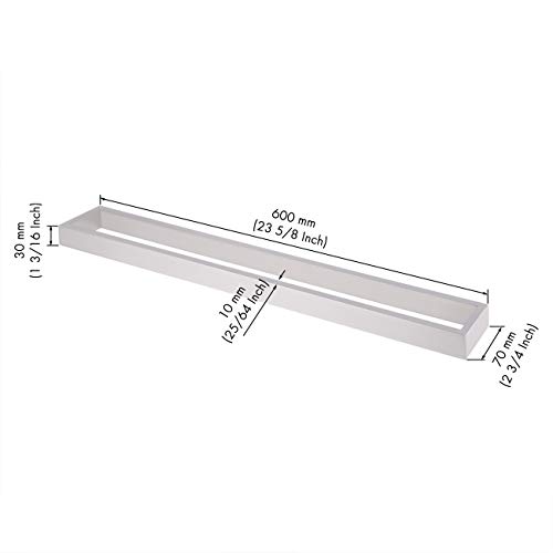 KES Bath Towel Bar 24-Inch Brushed SUS Stainless Steel Hand Towel Rack Bundle Dimensions: 25.zero x 4.eight x 1.9 inches