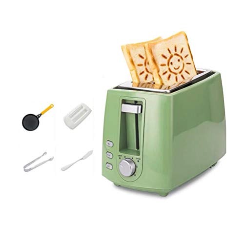 2-Slice Stainless Steel Toasters, With Cancel/Reheat/Defrost Function, 6 Browning Settings, Compact Small Toaster For Bread Waffles