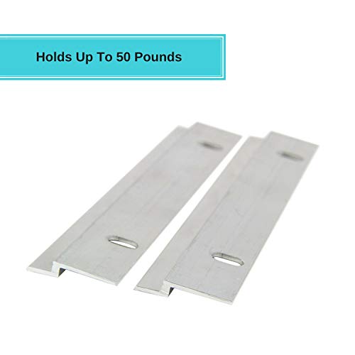 Houseables Picture Hanging Kit, Mirror Mounting Hardware, French Cleat Model: Houseables