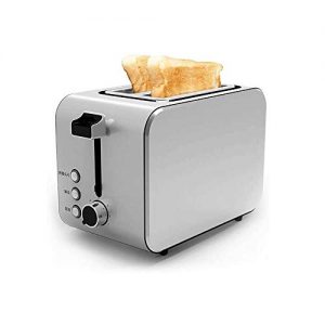 Z-COLOR Toaster 2 Slice, 2 Slice Toaster with 7 Toasting Settings and Removable Crumb Tray, Extra Stainless Steel Wide Slot - 750W