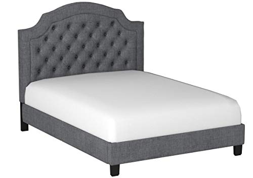 Rosevera Angelo Tufted Upholstered Panel/Platform Bed Package deal Dimensions: 80.three x 58.three x 60.2 inches