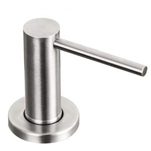 Soap Dispenser for Kitchen Sink Brushed Nickel GAPPO Stainless Steel Countertop Pump Hand Lotion Built In Bottlend Lotion Built In Bottle