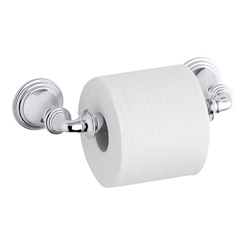 KOHLER Devonshire Toilet Paper Tissue Holder, Polished Chrome, K-10554-CP