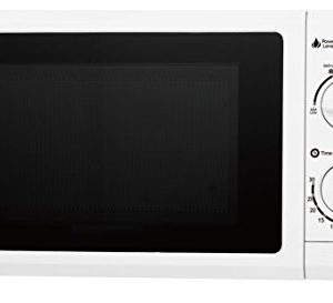 Impecca CM0674 700-Watts Countertop Microwave Oven, 120V 0.6 Cubic Feet, White
