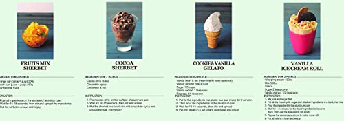 Ice Cream Maker/Pan/Roll - Frozen Yogurt, Sorbet, Gelato Ice Cream Maker/Pan/Roll - Frozen Yogurt, Sorbet, Gelato - Household Enjoyable, Wholesome Different DIY at residence (Turquoise).
