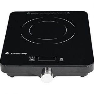 Avalon Bay Induction Cooktop 1800W Portable Induction Cooker Cooktop Countertop Burner, IC100B