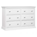 Davinci Signature 6-Drawer Double Dresser in White