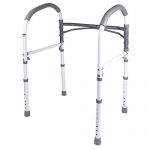 Carex Toilet Safety Rails - Toilet Handles for Elderly and Handicap - Home Health Care Equipment Toilet Safety Frame