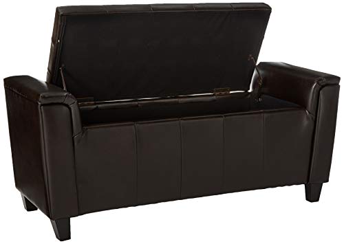 Christopher Knight Home Alden Armed PU Storage Bench Bundle Dimensions: 45.5 x 17.5 x 20.eight inches