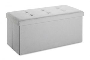 Whitmor Collapsible Storage Bench - Paloma Gray