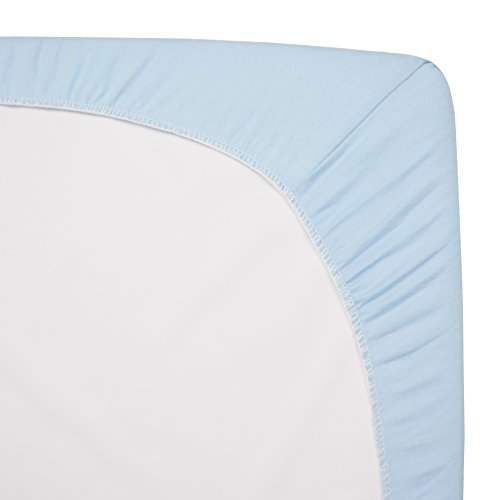 American Baby Company 3 Piece 100% Cotton Jersey Knit American Child Firm three Piece 100% Cotton Jersey Knit Fitted Crib Sheet for Customary Crib and Toddler Mattresses, Blue Star/Zigzag, for Boys and Women.