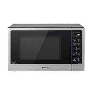 Panasonic Compact Microwave Oven with 1200 Watts of Cooking Power, Sensor Cooking, Popcorn Button, Quick 30sec and Turbo Defrost - NN-SN67KS - 1.2 Cubic Foot (Stainless Steel / Silver)