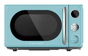Galanz 0.7 Retro cu. Ft. 700-Watt Countertop Microwave, Bebop Blue