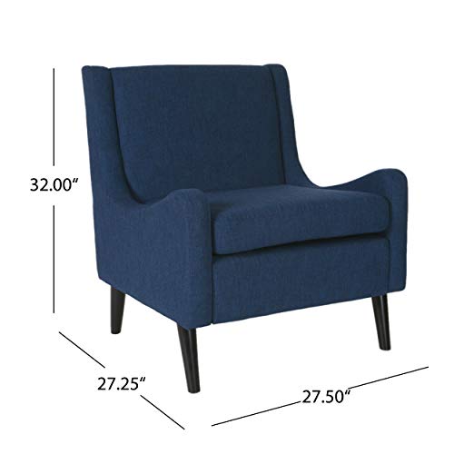 Knight House Nash Up to date Loveseat Chat Set, Navy Blue Christopher Knight House Nash Up to date Loveseat Chat Set, Navy Blue