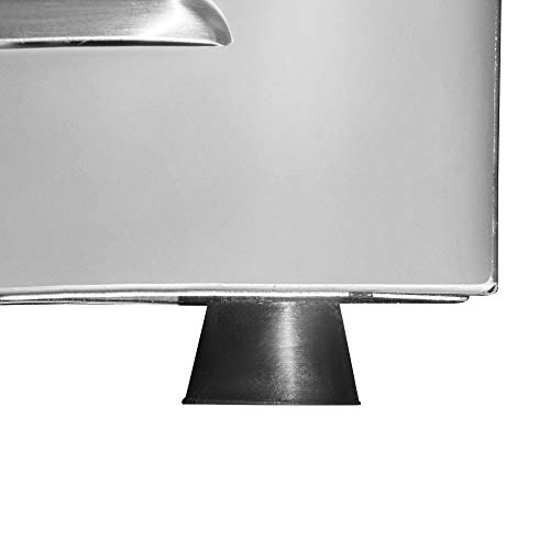 ALDKitchen Flat Top Griddle | Teppanyaki Grill with Double Thermostat ALDKitchen Flat High Griddle | Teppanyaki Grill with Double Thermostat | Guide Management | 29.00" x 18.00" | 110V.