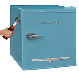 Igloo 1.6 cu ft Retro Compact Refrigerator with Side Bottle Opener - Blue