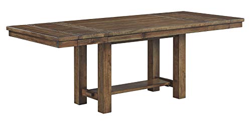 Signature Design by Ashley Dining Room Table, Moriville, Grayish Brown
