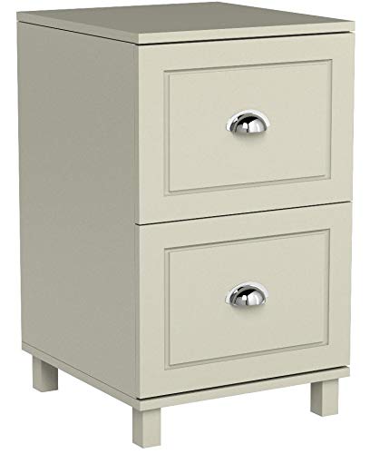 Target Marketing Systems Bradley Collection Modern 2 Drawer Filing Cabinet Target Marketing Systems Bradley Collection Modern 2 Drawer Filing Cabinet With Metal Handles, White.