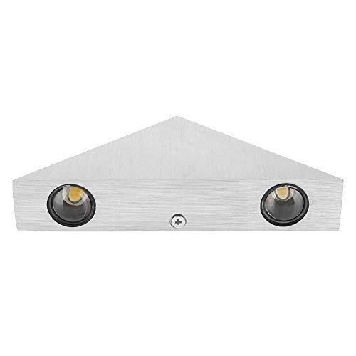 Lightess Modern LED Wall Sconces - Mini Triangle Wall Lamp, 3W Cool White Lightess Modern LED Wall Sconces are the perfect lighting solution when you want to add a touch of modern elegance to your space. These mini-sized wall lamps are designed for style-conscious individuals looking to create a chic atmosphere in their homes. Measuring just 6.5 x 1.2 x 4.7 inches, these sconces are not intended for use as the main light source but are ideal for enhancing the ambiance in bedrooms, bathrooms, hallways, aisles, KTV lounges, bars, studios, coffee shops, restaurants, and hotels. The cool white light they emit creates a welcoming and sophisticated atmosphere, making them perfect for various indoor settings. 💡 Modern Elegance: Lightess Modern LED Wall Sconces offer a chic and contemporary lighting solution for your space.
