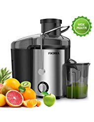Juicer Extractor,FOCHEA Centrifugal Juicer 400W Powerful Juicer Machine For Fruits & Vegetable with Spout Adjustable,Stainless Steel and BPA Free,Easy To Clean