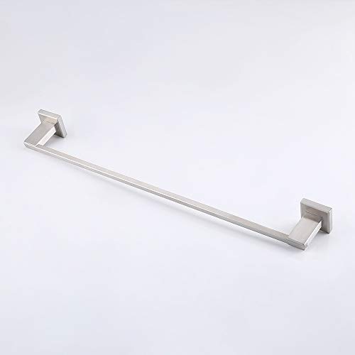 KES Bathroom Towel Bar Brushed SUS Stainless Steel Bath Wall KES Bathroom Towel Bar Brushed SUS 304 Stainless Steel Bath Wall Shelf Rack Hanging Towel Hanger 23-Inch Contemporary Style, A2400S60-2.