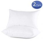 Emolli Hotel Sleeping Bed Pillows - 2 Pack Luxury Standard Pillows Super Soft Down Microfiber Alternative and 100% Cotton Cover