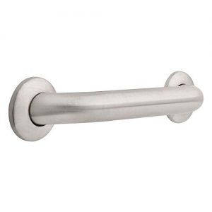 Franklin Brass 5612 1-1/2-Inch x 12-Inch Concealed Mount Safety Bath and Shower Grab Bar, Stainless Steel