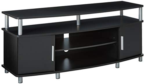 Ameriwood Home Carson TV Stand for TVs up to 50", Black