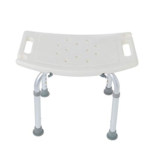 Shower Chair Bath Seat with Padded Armrests and Back, Great for Bathtubs, Supports up to 350 lbs,Bath & Shower Safety Seating & Transfer Benches [Ship from USA Directly]