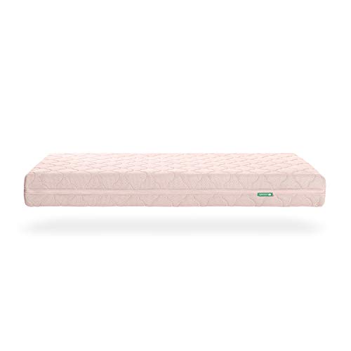 Newton Baby Crib Mattress and Toddler Bed | 100% Breathable Proven Newton Child Crib Mattress and Toddler Mattress | 100% Breathable Confirmed to Scale back Suffocation Threat, 100% Washable, Hypoallergenic, Non-Poisonous, Higher Than Natural - Dawn Pink.